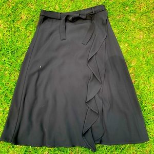 NWOT Lovely as always Calvin Klein false wrap skirt side zip L 31” W 30 1/2”